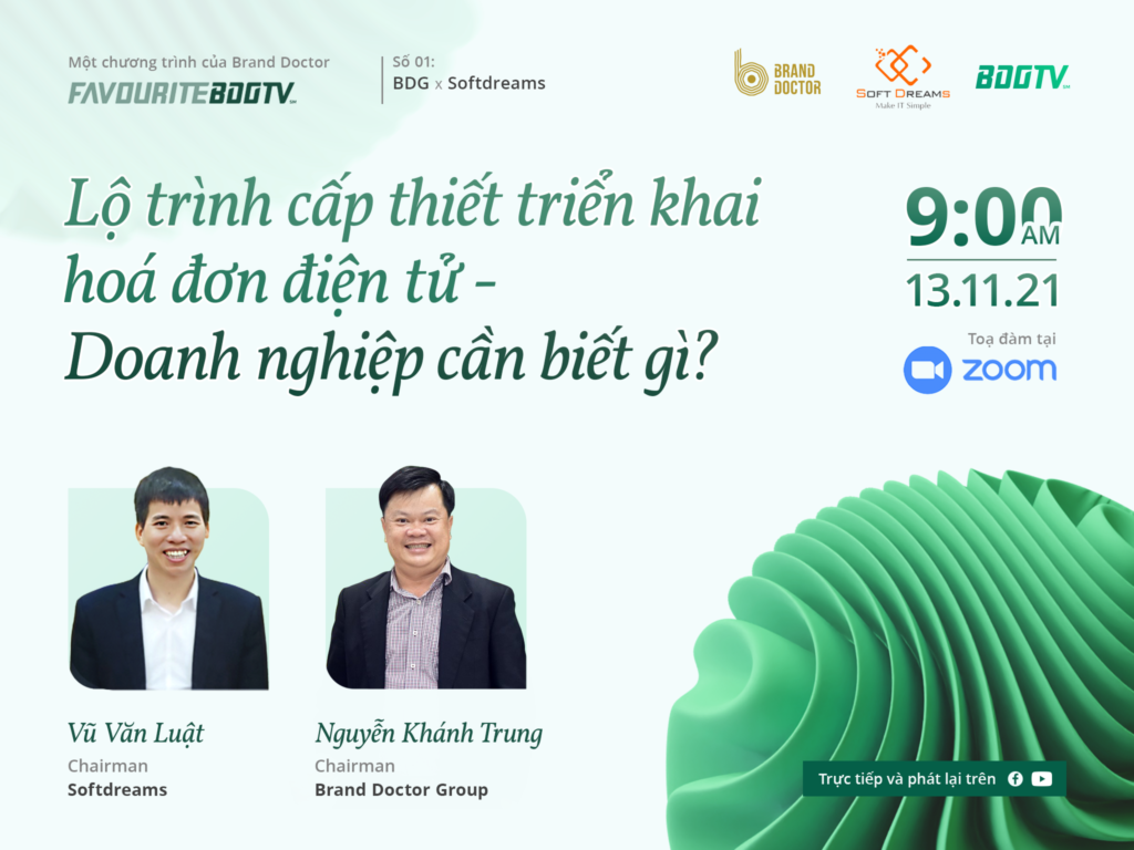 Hội thảo Lộ trình cấp thiết triển khai hoá đơn điện tử – Doanh chủ cần biết gì?