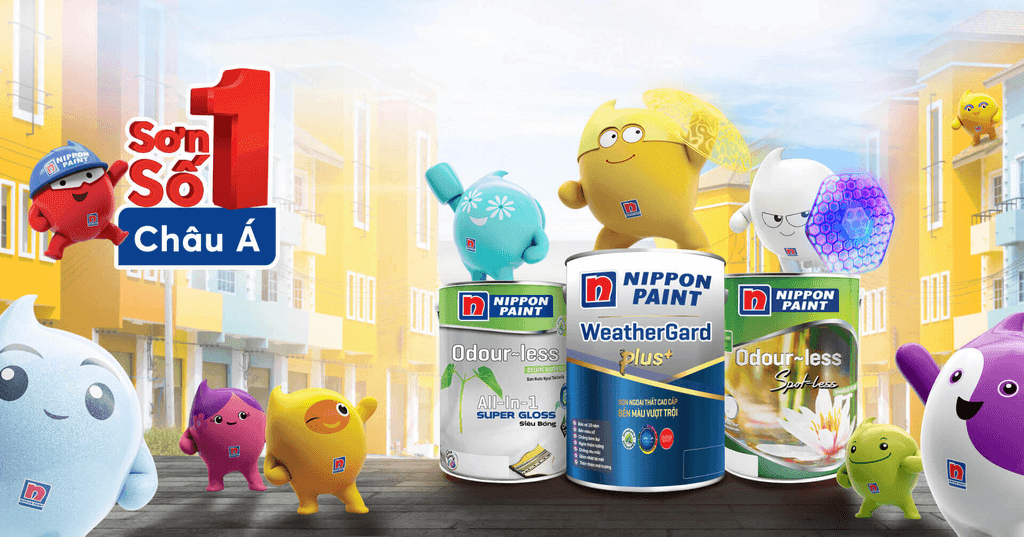 NIPSEA Group - Nippon Paint Châu Á  à tập đoàn sản xuất sơn và chất phủ số 1 Châu Á 