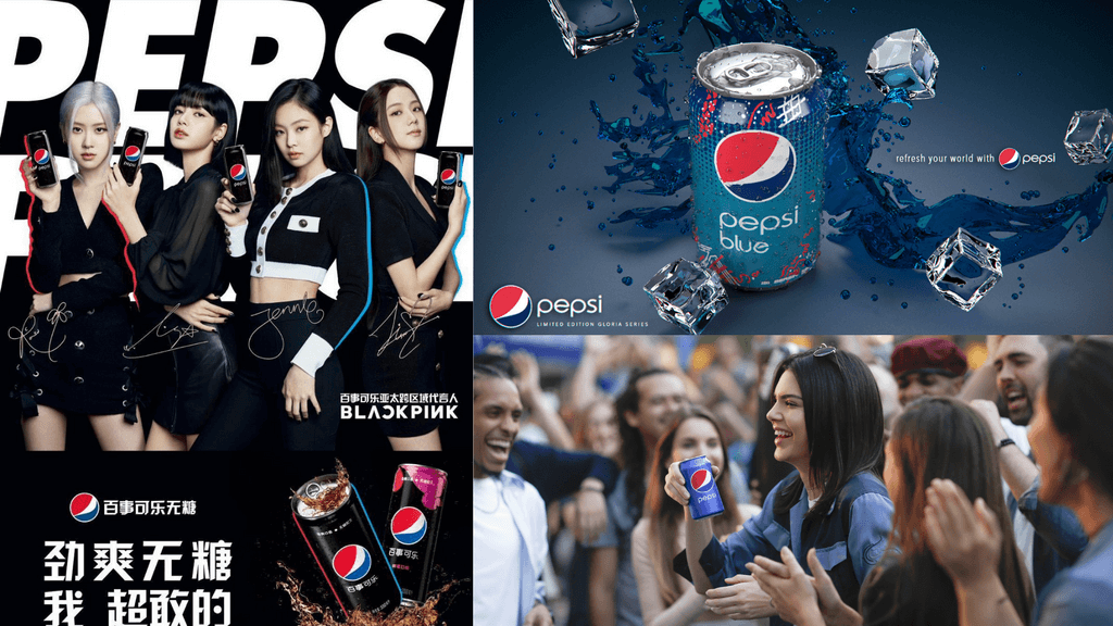 Một số hình ảnh quảng cáo của Pepsi