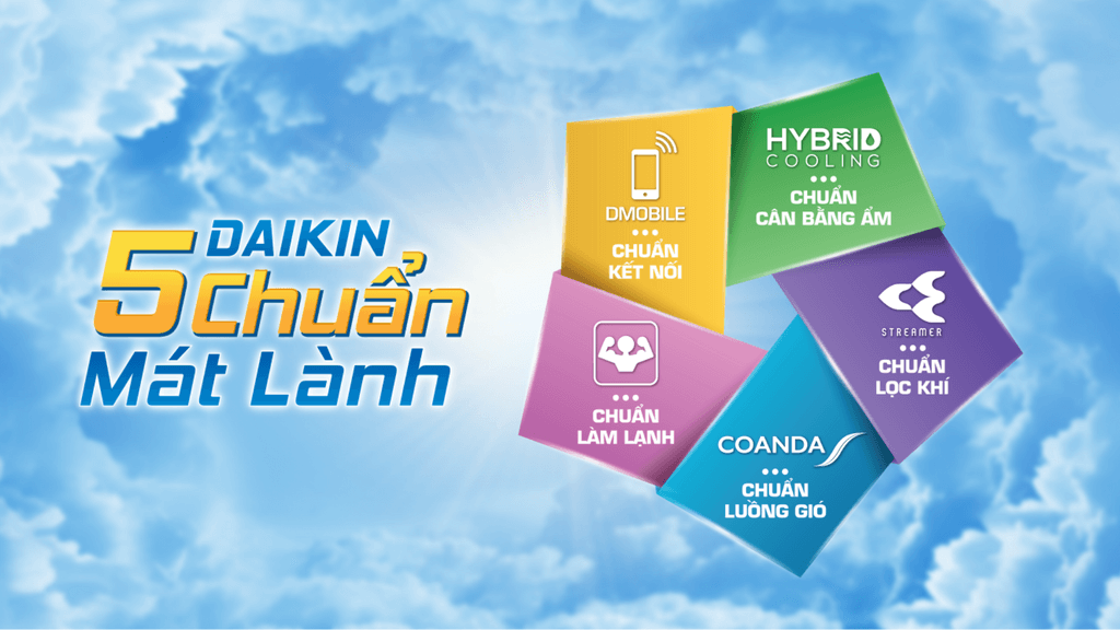 5 chuẩn mát lành của Daikin